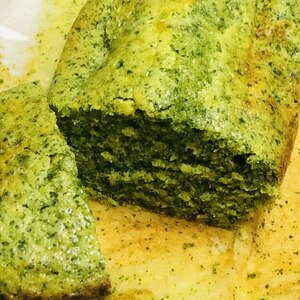 子供に野菜を♥HMでほうれん草のパウンドケーキ